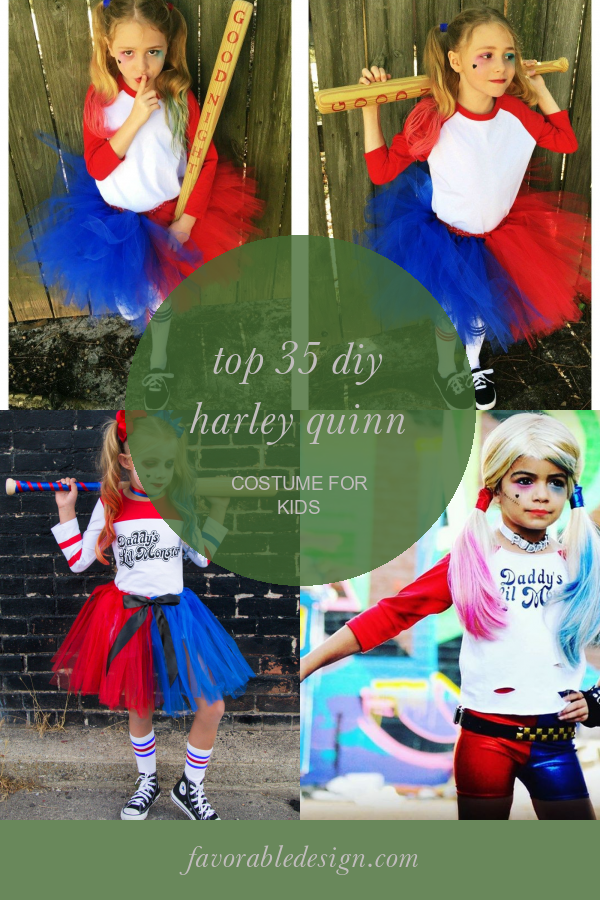 Top 35 Diy Harley Quinn Costume for Kids Home, Family, Style and Art